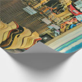 Papier Cadeau Cadeaux guitaristes cool (Coin)