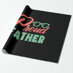 Papier Cadeau Cadeaux papa Père fier