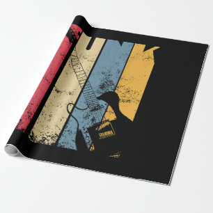 Papier Cadeau Cadeaux pour amateurs de musique funk à guitare él