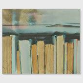 Papier Cadeau Cadeaux pour les amateurs de livres (Plat)