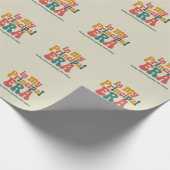 Papier Cadeau Cadeaux principaux dans mon ère principale Retour (Coin)