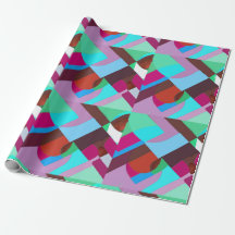 Cadre de selfie abstrait en treillis Multi‑Pastel