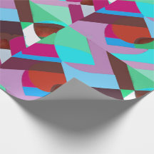 Cadre de selfie abstrait en treillis Multi‑Pastel