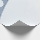 Papier Cadeau Cadre en métal noir et blanc (Coin)