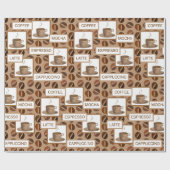 Papier Cadeau Café (Plat)