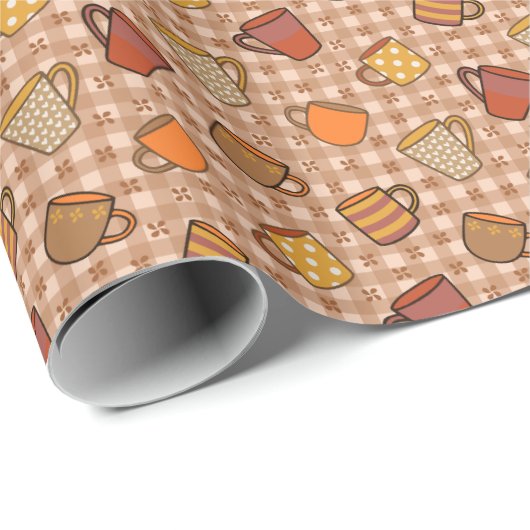 Papier Cadeau Café (Coin rond)