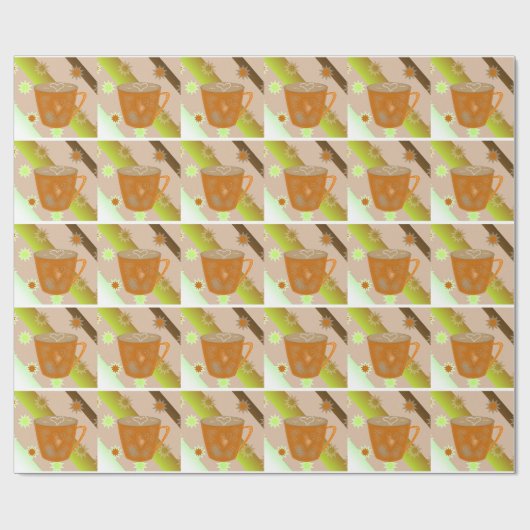 Papier Cadeau Café (Plat)