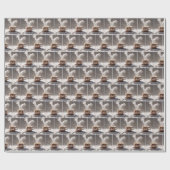 Papier Cadeau Café Avec Bon Sourire (Plat)