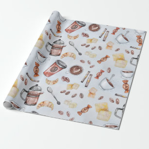 Papier Cadeau Café caféine caféine
