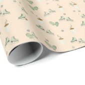 Papier Cadeau Café Cosy (Coin rond)
