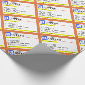 Papier Cadeau Café d'ordonnance (Coin)