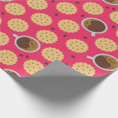 Papier Cadeau Café et cookies (Coin)