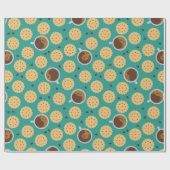 Papier Cadeau Café et cookies (Plat)