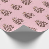 Papier Cadeau Café glacé (Coin)