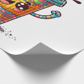 Papier Cadeau Café Kawai (Coin)