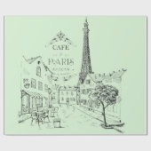 Papier cadeau Café Paris (Plat)
