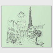 Papier cadeau Café Paris (Plat)