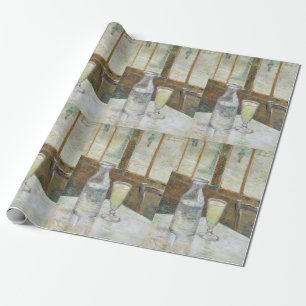 Papier Cadeau Café Vincent Van Gogh Table avec Absinthe