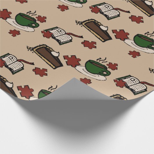 Papier Cadeau Cafe Wrapping Paper (Coin)