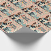 Papier Cadeau Cairn Terrier Coloré (Coin)