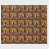 Papier Cadeau Cairn Terrier en automne Leaves automne Inspire (Plat)