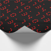 Papier Cadeau Calculatrice LED Bonjour | 0,7734 (Coin)