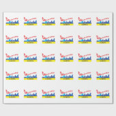 Papier Cadeau Calgary (Plat)