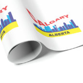 Papier Cadeau Calgary (Coin rond)