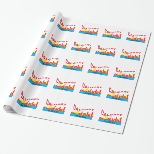 Papier Cadeau Calgary (Déroulé)