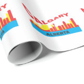 Papier Cadeau Calgary (Coin rond)