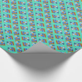 Papier Cadeau California Beach Angel (Coin)