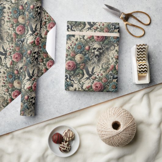 Papier Cadeau Call to the Night Gallery – Gothic Victorian (Artisanat)