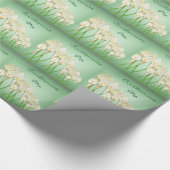 Papier Cadeau Calla Lilies (Blanc) (Coin)