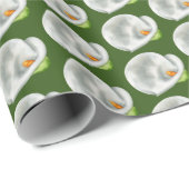 Papier Cadeau Calla Lilly (Coin rond)