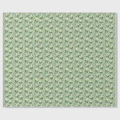 Papier Cadeau Calla Lily Botanique Verdure Florale Enveloppement (Plat)