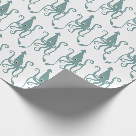 Papier Cadeau Calmar géant (Coin)