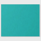 Papier Cadeau Calme & simple Fond texturé turquoise (Plat)