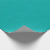 Papier Cadeau Calme & simple Fond texturé turquoise (Coin)