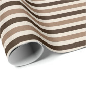 Papier Cadeau Calque de bande latte (Coin rond)