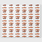 Papier Cadeau Camaro 1972 : (Plat)