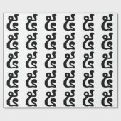 Papier Cadeau Cambodian Number 5 / Five / ៥ (Pram) Khmer Script (Plat)