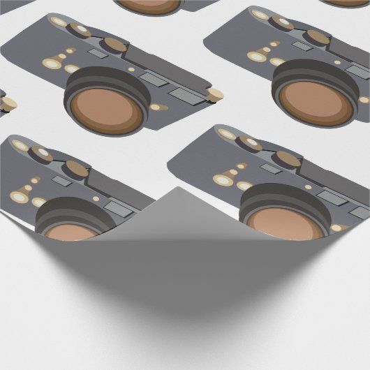 Papier Cadeau Caméra (Coin)