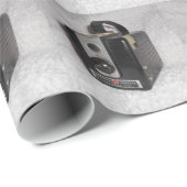 Papier Cadeau Caméra Brownie Hawkeye (Coin rond)