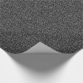 Papier Cadeau Caméra numérique noir blanc gris Motif (Coin)