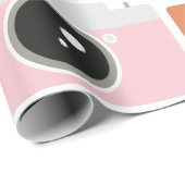 Papier Cadeau caméras (Coin rond)