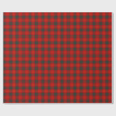 Papier Cadeau Cameron Clan Tartan (Plat)