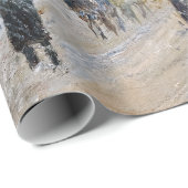 Papier Cadeau Camille Pissarro - Boulevards extérieurs, Effet Ne (Coin rond)