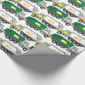 Papier Cadeau Camion à ordures (Coin)