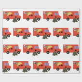 Papier Cadeau Camion alimentaire (Plat)