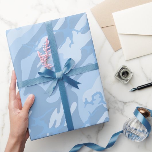 Papier Cadeau Camion bleu défraîchi (Cadeaux)